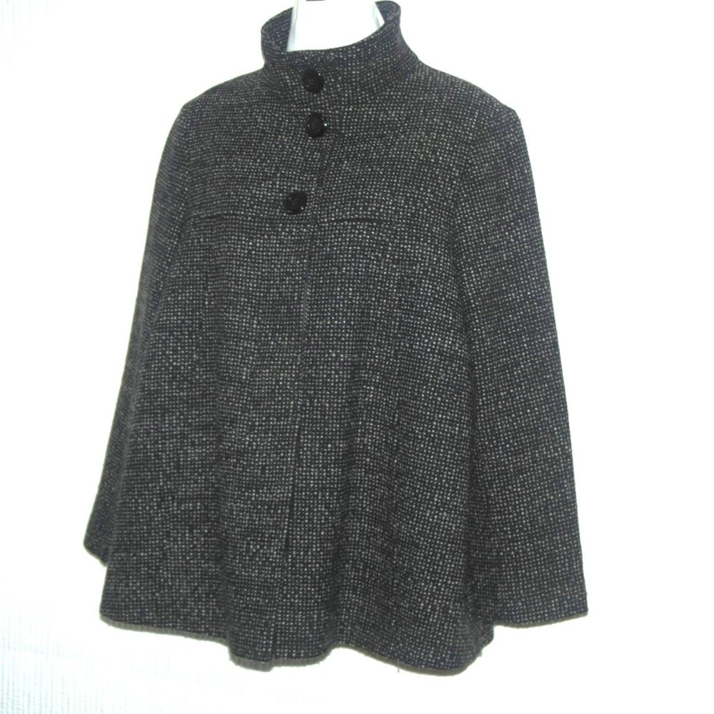 123 (French Luxury Brand) Cape Style Women Jacket Size 40